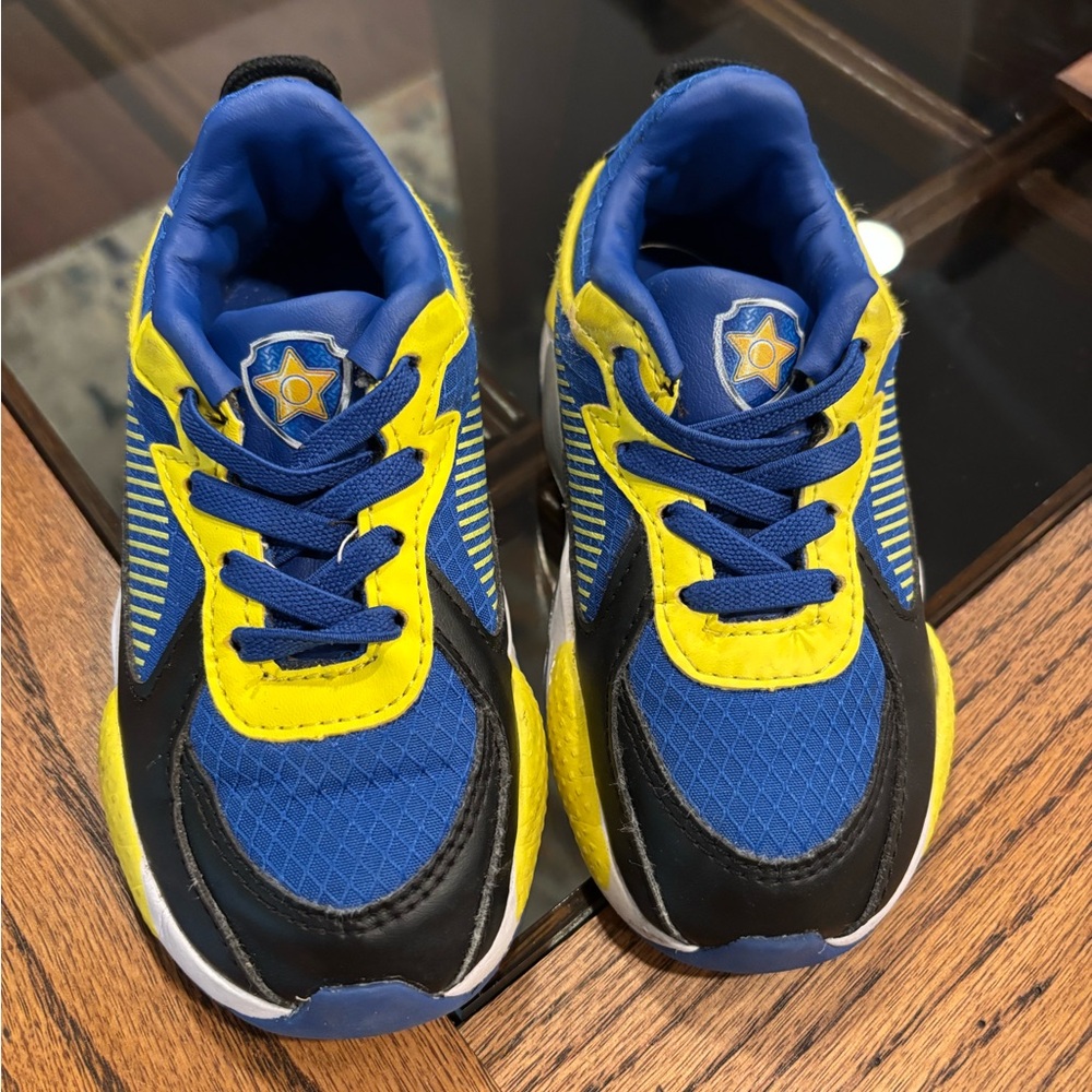 Puma Paw Patrol Kids Sneakers in Blue and Yellow